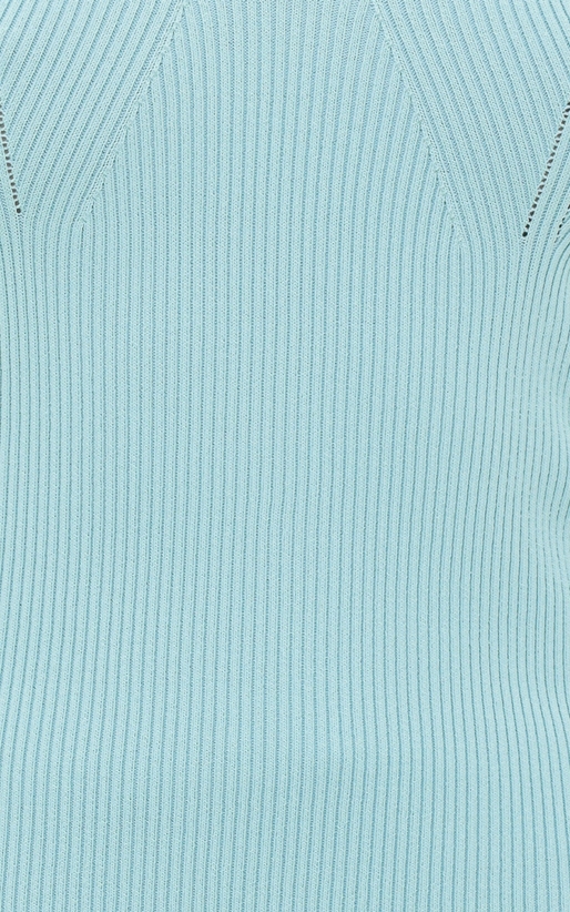 BLUGIRL-Top tricotat cu bretele lant si pietre aplicate